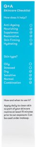 Drėkinamasis veido kremas nuo saulės Q+A Squalane Hydrating SPF50, 50 ml 4