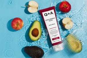 Kūno prausiklis su hialurono rūgštimi Q+A Hyaluronic Acid Body Wash, 250 ml 2