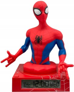 *****Spiderman lampka nocna 3D z budzikiem 86512 7