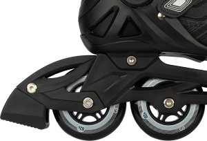 Rolki Blackwheels Advanced Gear Up rekreacyjne czarne r. 45 3