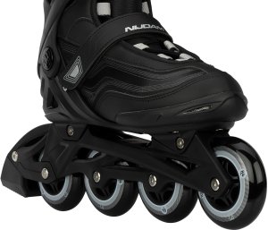 Rolki Blackwheels Advanced Gear Up rekreacyjne czarne r. 45 4