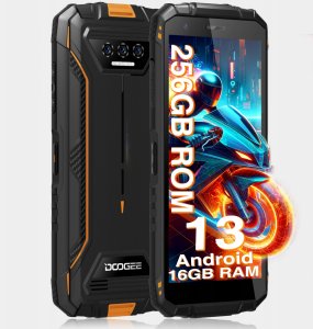 Doogee S41 Max phone, 256/6 GB, orange 1