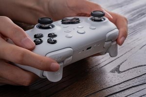 8BitDo Ultimate 2 Wireless BT game controller, PC/Switch, white 12