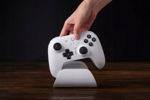 8BitDo Ultimate 2 Wireless BT game controller, PC/Switch, white 10