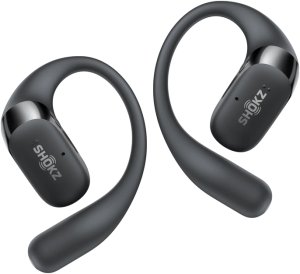 SHOKZ OpenFit 2 wireless earbud headphones, black 1