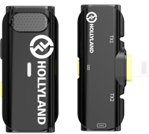 Hollyland Lark C1 Solo iOS wireless microphone system, black 2