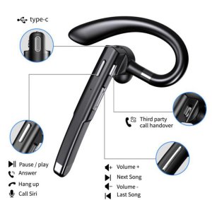 Blavec Słuchawka Bluetooth Discover 55 + power bank (BHDI55-B) czarna 4
