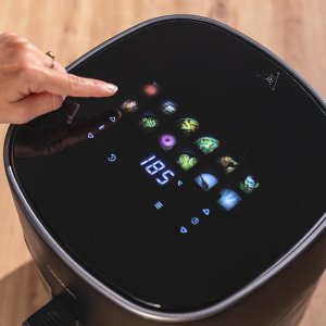 Frytkownica beztłuszczowa XXX_black & decker (Black&Decker) Cecotec Cecofry&Grill Duoheat 6500, black 9