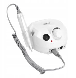 Profesjonalna maszyna do manicure frezarka do paznokci MJ120 biała 2