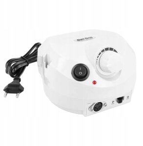 Profesjonalna maszyna do manicure frezarka do paznokci MJ120 biała 3