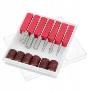 Profesjonalna maszyna do manicure frezarka do paznokci MJ120 biała 6