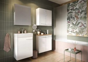 Blat łazienkowy 60x46cm Dąb craft złoty płyta meblowa laminowana 5