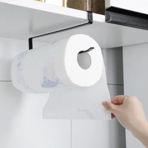 UCHWYT WIESZAK NA RĘCZNIK PAPIEROWY KUCHENNY LOFT SOLIDNY METALOWY STALOWY 1