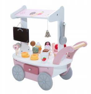 Drewiniana lodziarnia dla dzieci na kółkach Sunday-funday 4