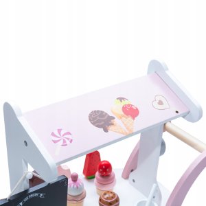 Drewiniana lodziarnia dla dzieci na kółkach Sunday-funday 8