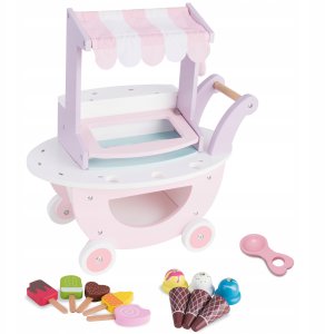 Drewniana lodziarnia na kółkach Świderek 3