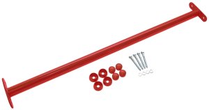 Drążek Metalowy Czerwony 90cm Na Plac Zabaw Uchwyt do podciągania 4