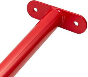 Drążek Metalowy Czerwony 90cm Na Plac Zabaw Uchwyt do podciągania 6