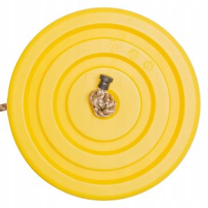 Huśtawka Linowa Siedzisko Kwiatek Żółte 27,5 cm 9