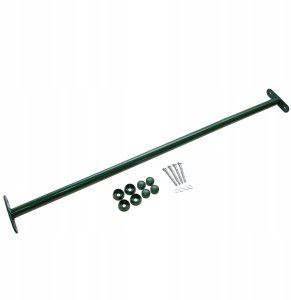 Drążek Metalowy na Plac zabaw Zielony Długi 125 cm do podciągania 2