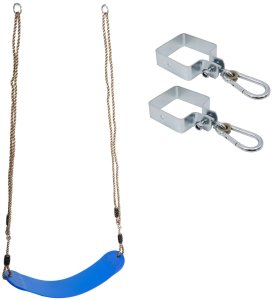 Niebieskie siedzisko elastyczne dla dzieci 67 cm obejmy kwadratowe zestaw 8