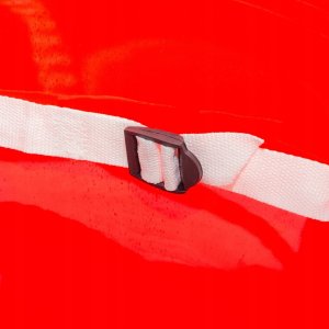 Siedzisko kubełkowe do huśtawki dla dzieci czerwone 12