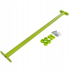 Drążek Metalowy Limonkowy 90cm Uchwyt do podciągania 2