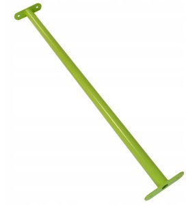 Drążek Metalowy Limonkowy 90cm Uchwyt do podciągania 7