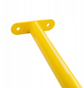 Drążek Metalowy na Plac zabaw Żółty Długi 125 cm do podciągania 16