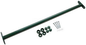 4iQ Group Metalowy Drążek Na Plac Zabaw 90 cm Ciemnozielony 2