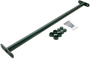 4iQ Group Metalowy Drążek Na Plac Zabaw 90 cm Ciemnozielony 4