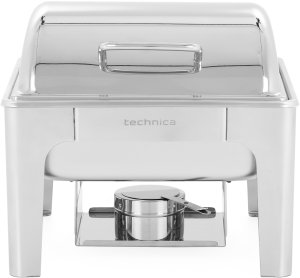 Podgrzewacz gastronomiczny uchylny GN 1/2, wysokopolerowany, 4 l, 365x345x320 mm | TECHNICA, Silver Line 3
