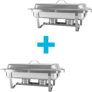 Podgrzewacz gastronomiczny GN 1/1, 9 l, 605x370x240 mm - 2 szt. | TECHNICA, Silver Line 1