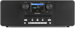 Miniwieża Audizio CD/BT/DAB+/radio internetowe czarne one size 8