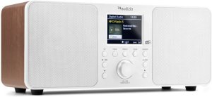 Radioodtwarzacz Audizio Radio stereo Genua DAB+ BT białe one size 15