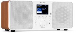 Radioodtwarzacz Audizio Radio stereo Genua DAB+ BT białe one size 2