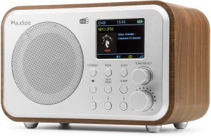 Radioodtwarzacz Audizio Radio Milan DAB+ z baterią w kolorze srebrnym one size 5