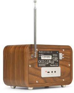 Radioodtwarzacz Audizio Radio Milan DAB+ z baterią w kolorze srebrnym one size 9
