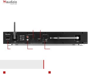 Radio internetowe Adria WiFi DAB+ BT czarny one size 14