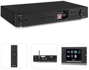 Radio internetowe Adria WiFi DAB+ BT czarny one size 2