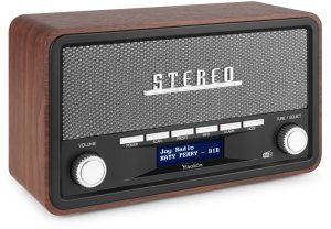 Radioodtwarzacz Audizio Przenośne radio Foggia stereo z budzikiem DAB+ FM- 50W - Szary one size 9