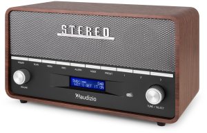 Radioodtwarzacz Audizio Przenośne radio stereo z budzikiem Corno DAB+ FM BT szary one size 4