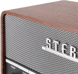 Radioodtwarzacz Audizio Przenośne radio stereo z budzikiem Corno DAB+ FM BT szary one size 9