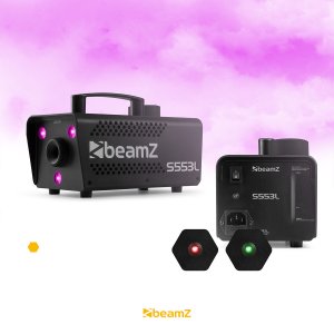 Wytwornica dymu z efektem LED RGB S553L Beamz one size 8
