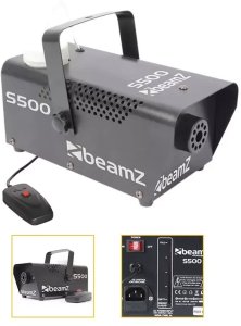 Wytwornica dymu 500W BeamZ S500 z płynem do dymu 250ml one size 3