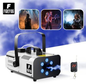 Wytwornica dymu z LED RGB 900W Falcon900LED dwa piloty/ Firefog one size 4