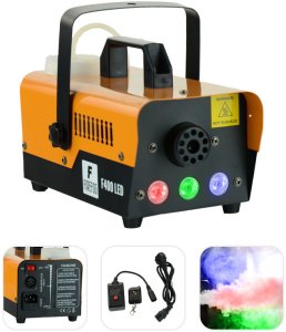 Wytwornica dymu z efektem LED 400W F400LED dwa piloty Firefog one size 1