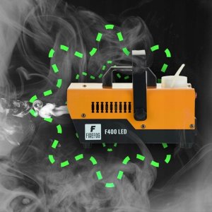Wytwornica dymu z efektem LED 400W F400LED dwa piloty Firefog one size 12