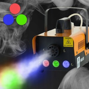 Wytwornica dymu z efektem LED 400W F400LED dwa piloty Firefog one size 13