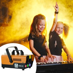 Wytwornica dymu z efektem LED 400W F400LED dwa piloty Firefog one size 16